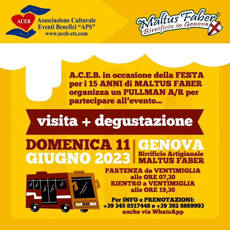 Visita e degustazione per la festa per i 15 anni di Maltus Faber